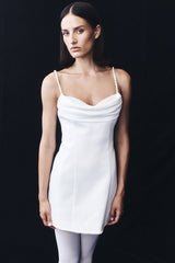 Liliane Suiting Mini Dress - Ivory