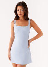 Caia Mini Dress - Blue