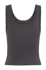 Chandler Modal Tank Top - Charcoal