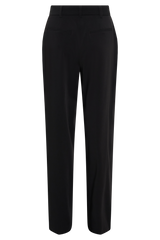 Amelie Suiting Straight Leg Pants - Black