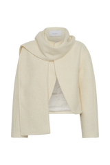 Bree Scarf And Jacket - Ivory