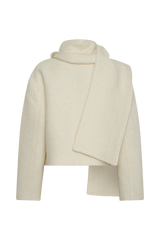 Bree Scarf And Jacket - Ivory