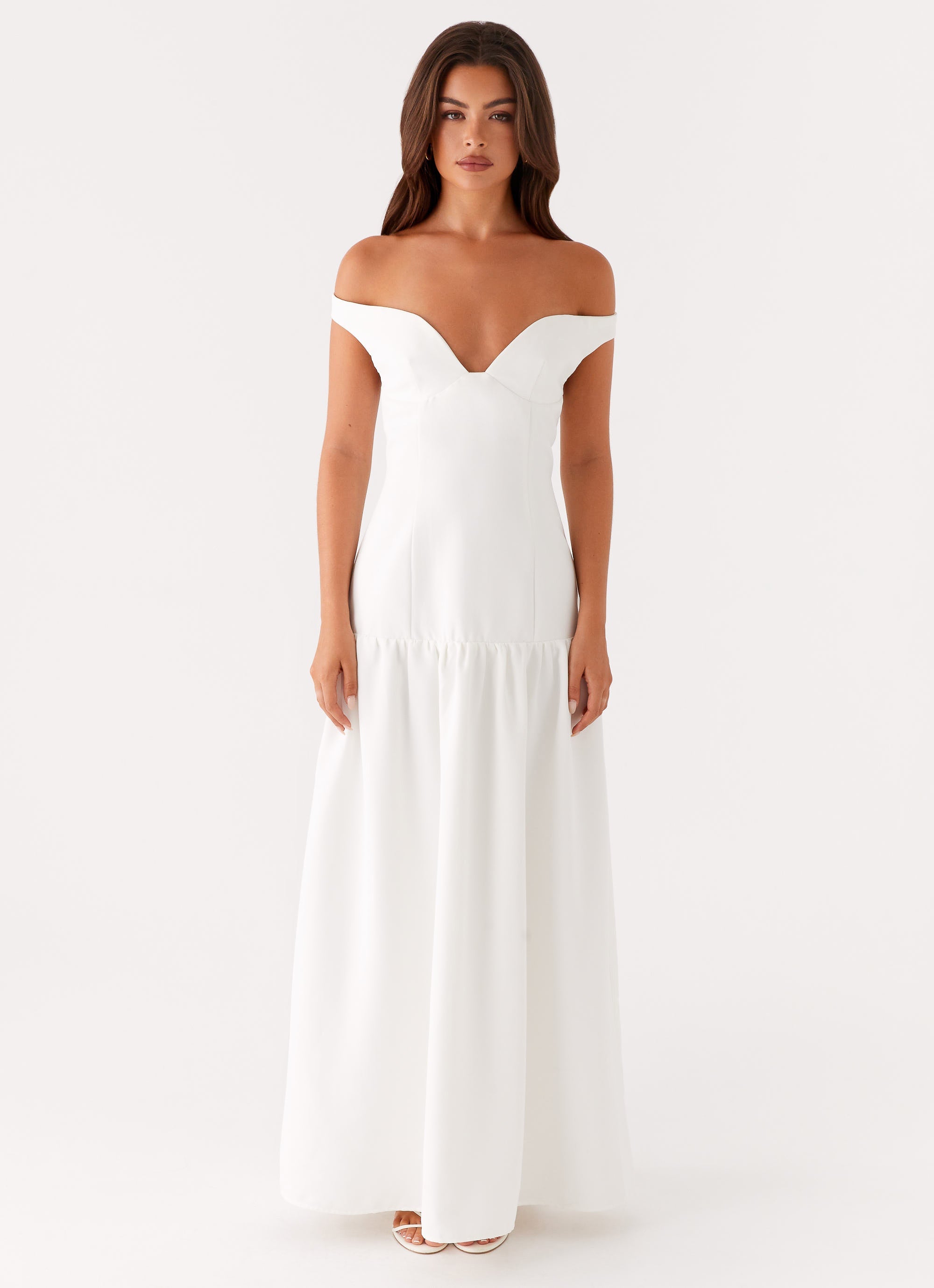 Basel Maxi Dress - White