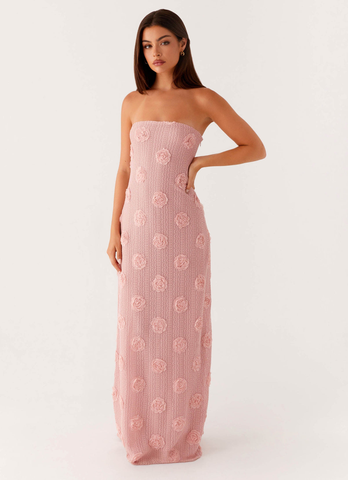 Holly Maxi Dress - Pink