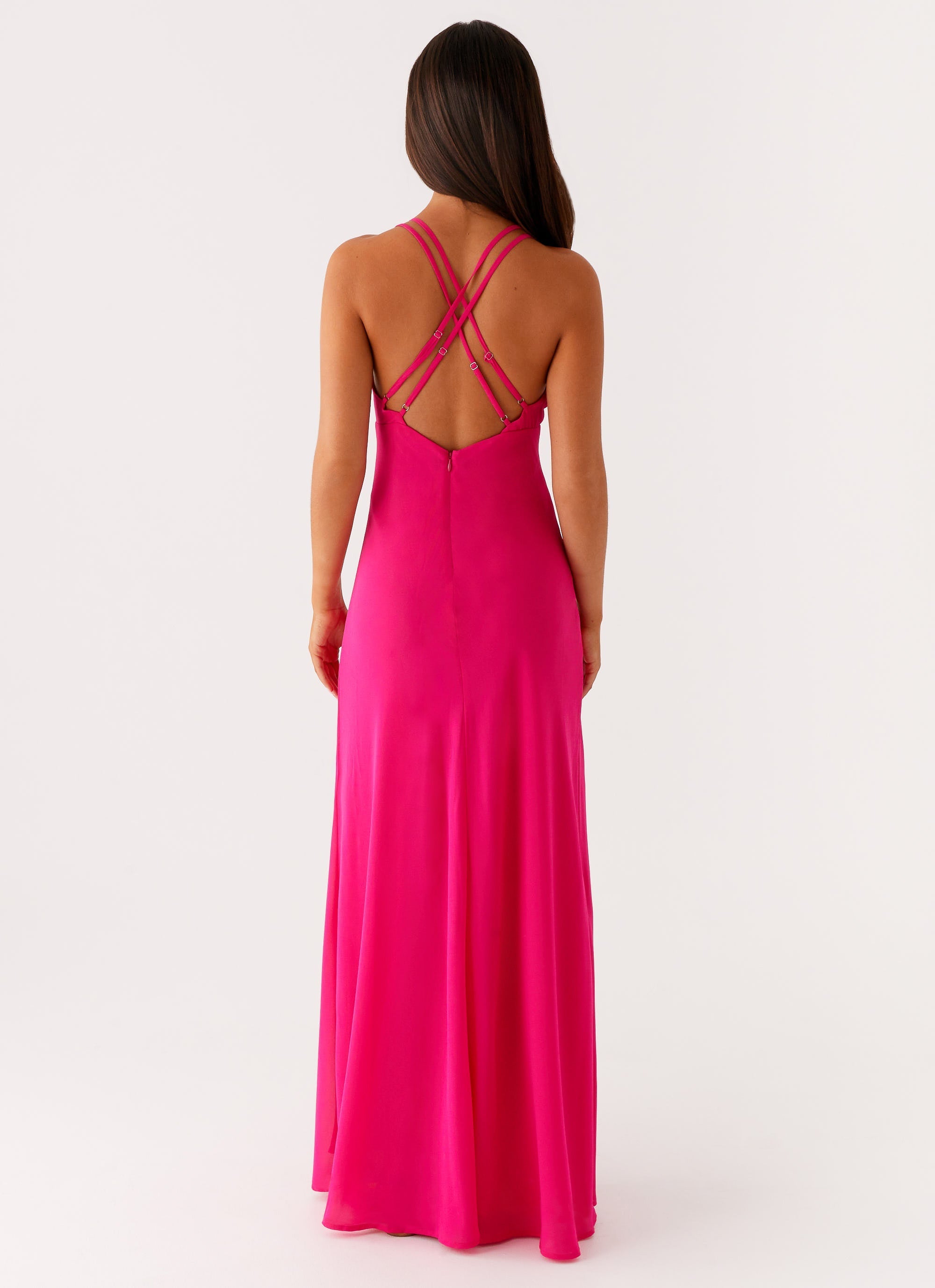 Kacia Maxi Dress - Fuchsia
